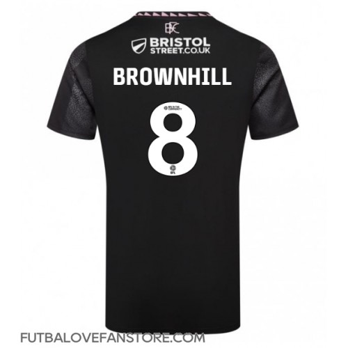 Burnley Josh Brownhill #8 Vonkajší futbalový dres 2024-25 Krátky Rukáv Burnley Josh Brownhill #8 Vonkajší futbalový dres 2024-25 Krátky Rukáv